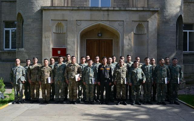 Осуществился 67-й выпуск курса усовершенствования штабных офицеров ВС Азербайджана