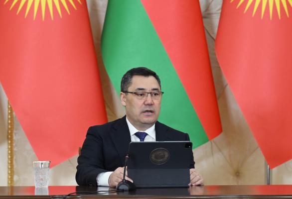 Жапаров: Совместная декларация закрепляет глубокий характер стратегических отношений между Баку и Бишкеком