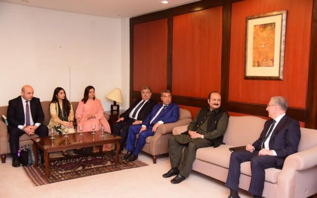 Президент COP29 встретился с главой молодежной программы премьер-министра Пакистана