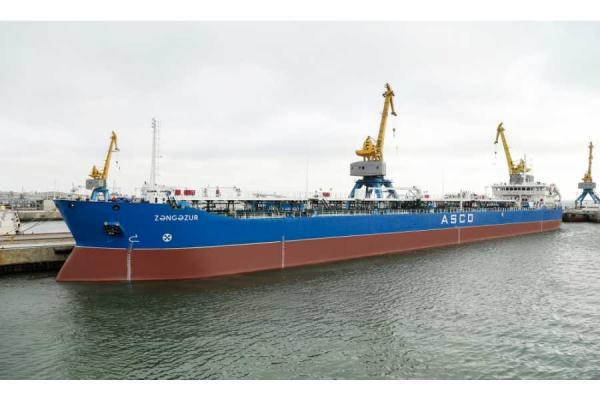 Окончен капитальный ремонт танкера «Зангезур»