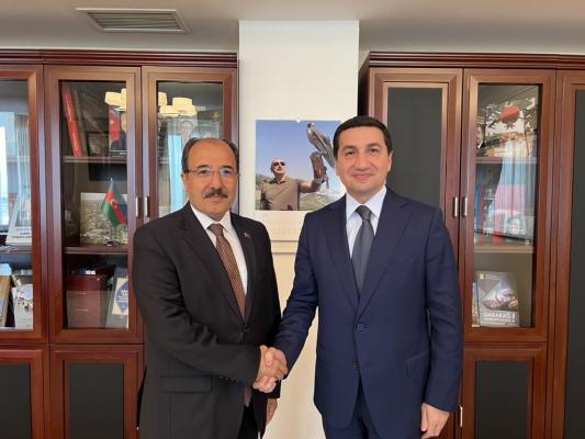 Хикмет Гаджиев встретился с послом Турции