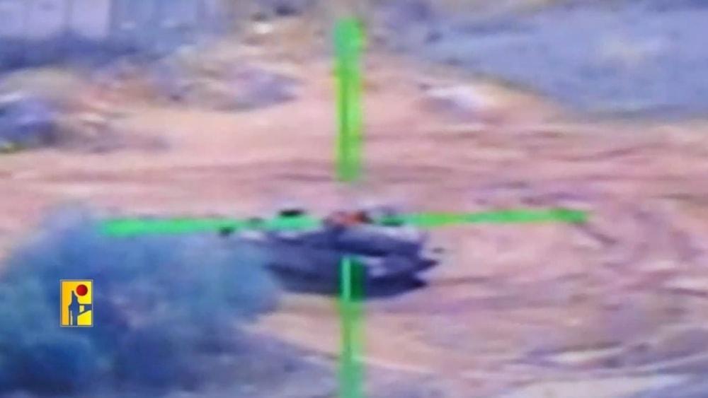 «Хезболла» обстреляла израильские посты Видео удара по танку