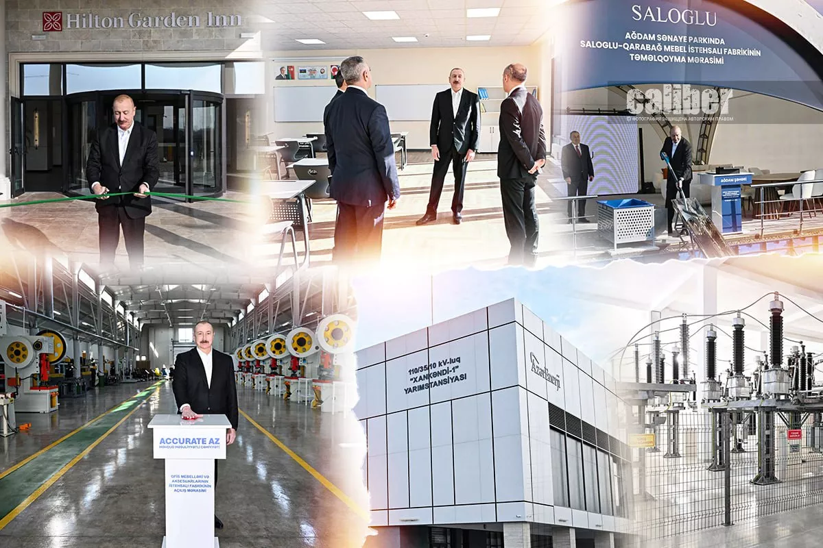 Промышленность, энергетика, туризм: Карабах раскрывает свой потенциал По итогам поездки президента Алиева