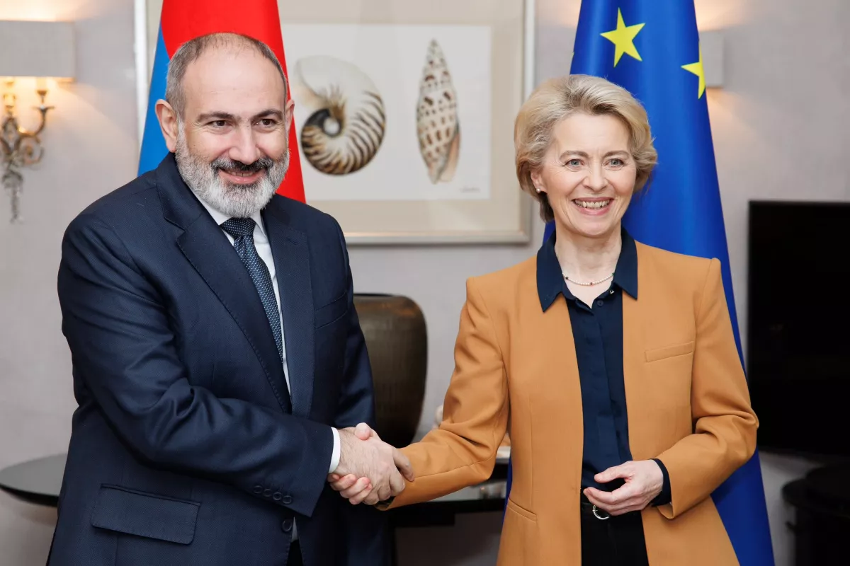 EU chief announces support package for Armenia