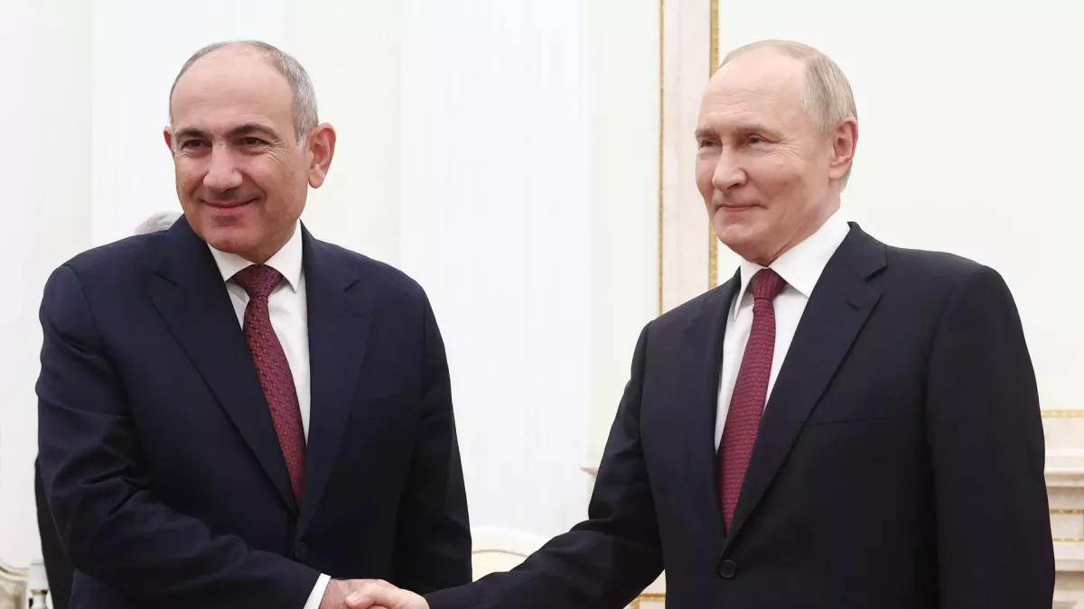 В Кремле состоялась встреча Путина и Пашиняна 