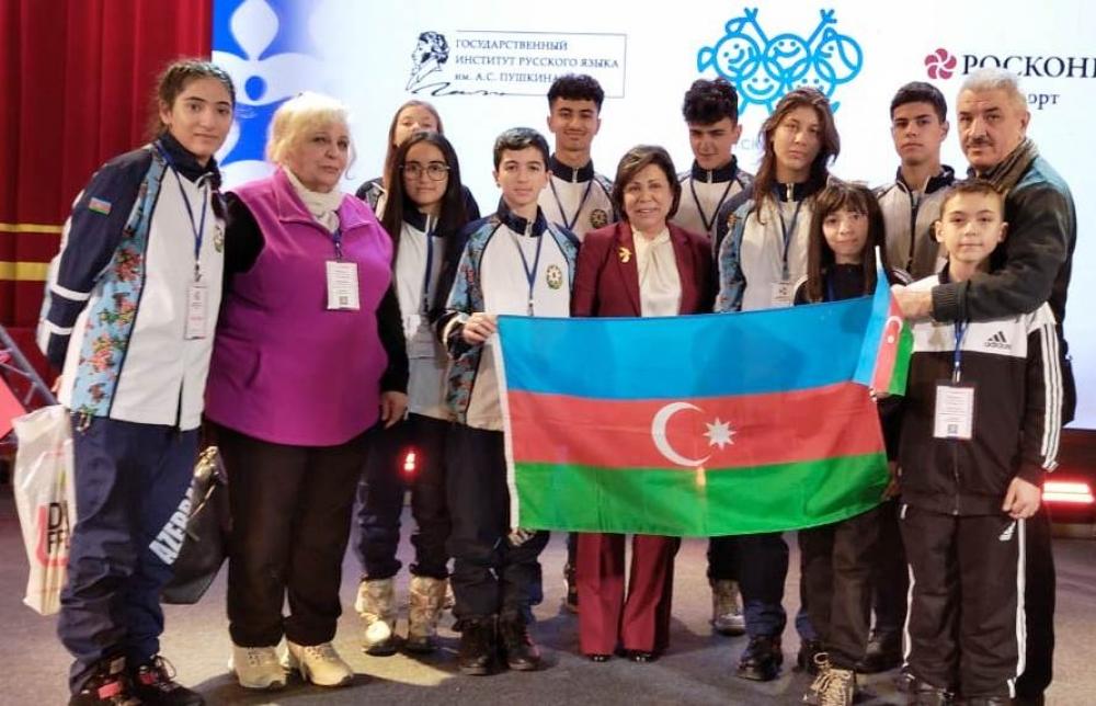 Azerbaijani athletes attend World Games of Young Compatriots in Russia | Caliber.Az