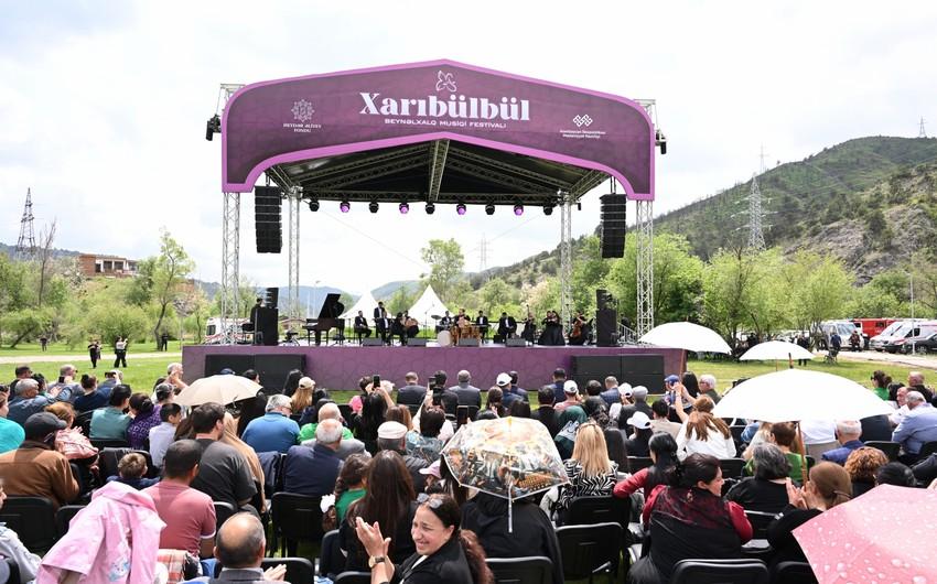 Музыкальный фестиваль «Харыбюльбюль» продолжился в Лачине 