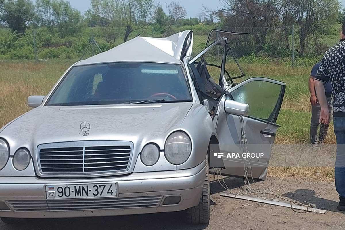 На юге Азербайджана произошло ДТП со смертельным исходом - ФОТО