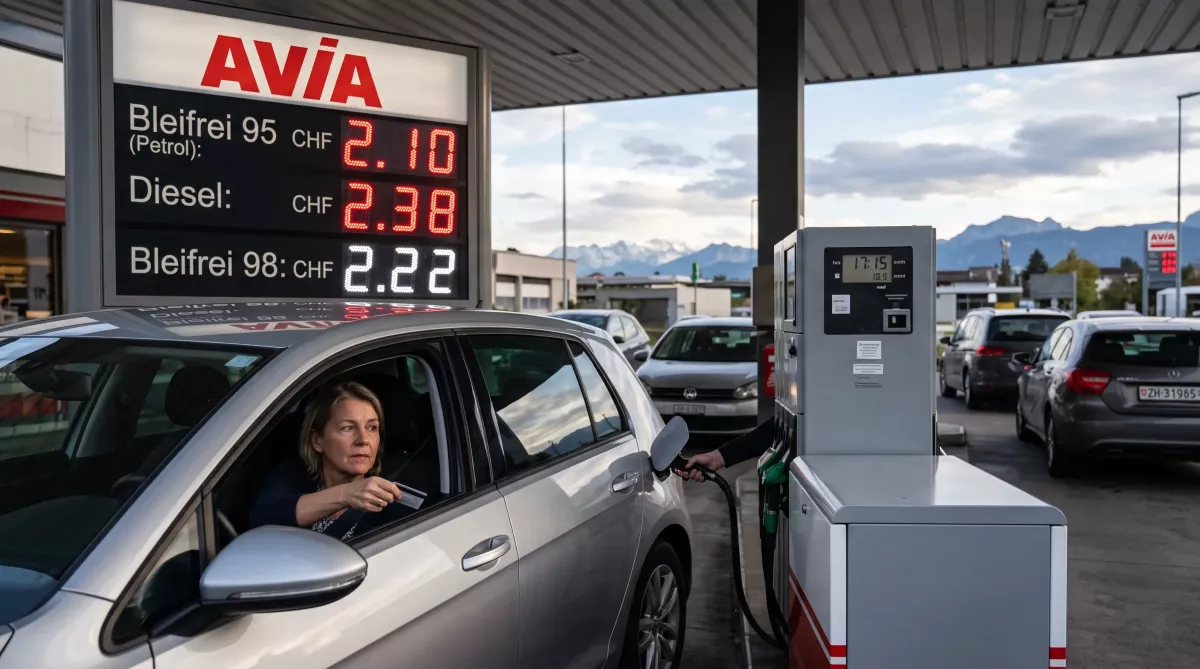 Fuel prices hit record high in Switzerland