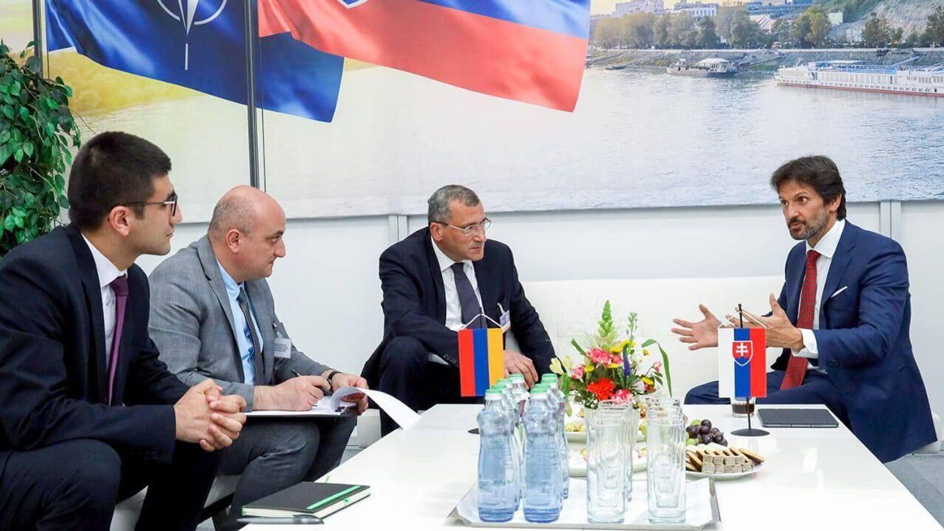 Ереван и Братислава обсудили военно-техническое сотрудничество 