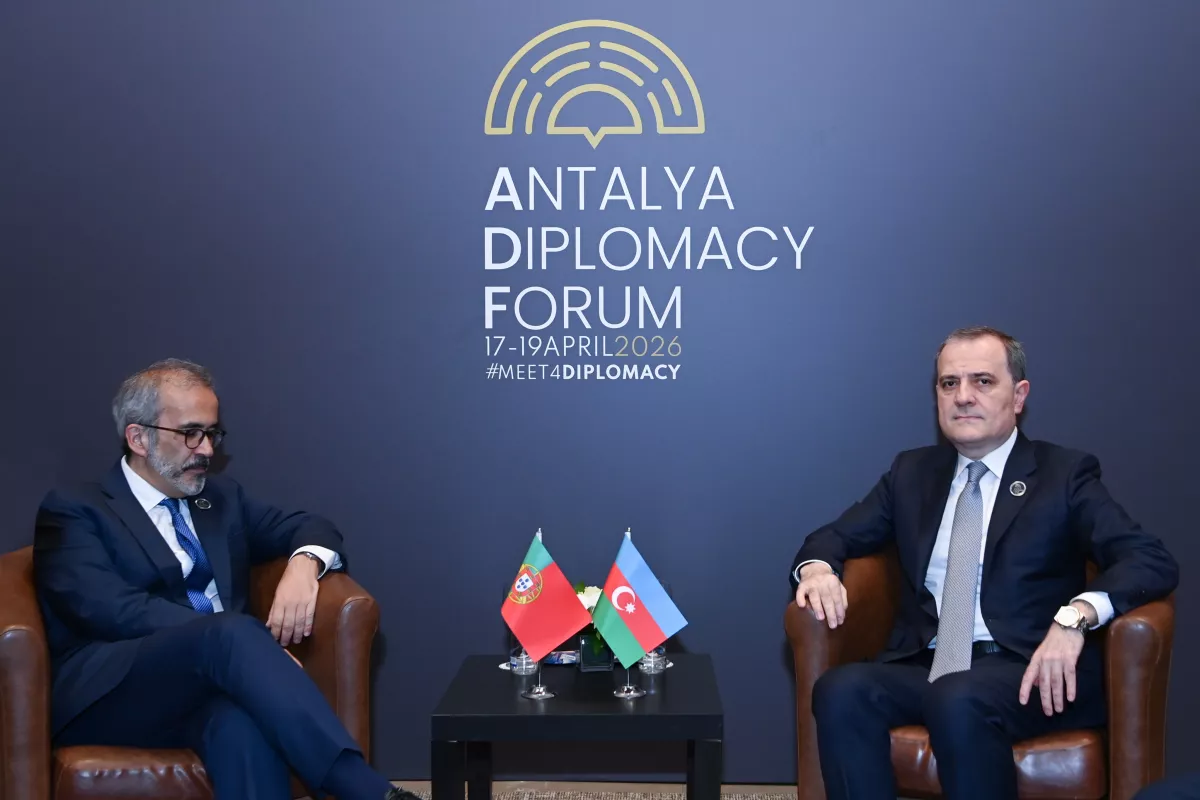 Azerbaijan, Portugal discuss expanding ties at Antalya forum - PHOTO - Caliber.Az