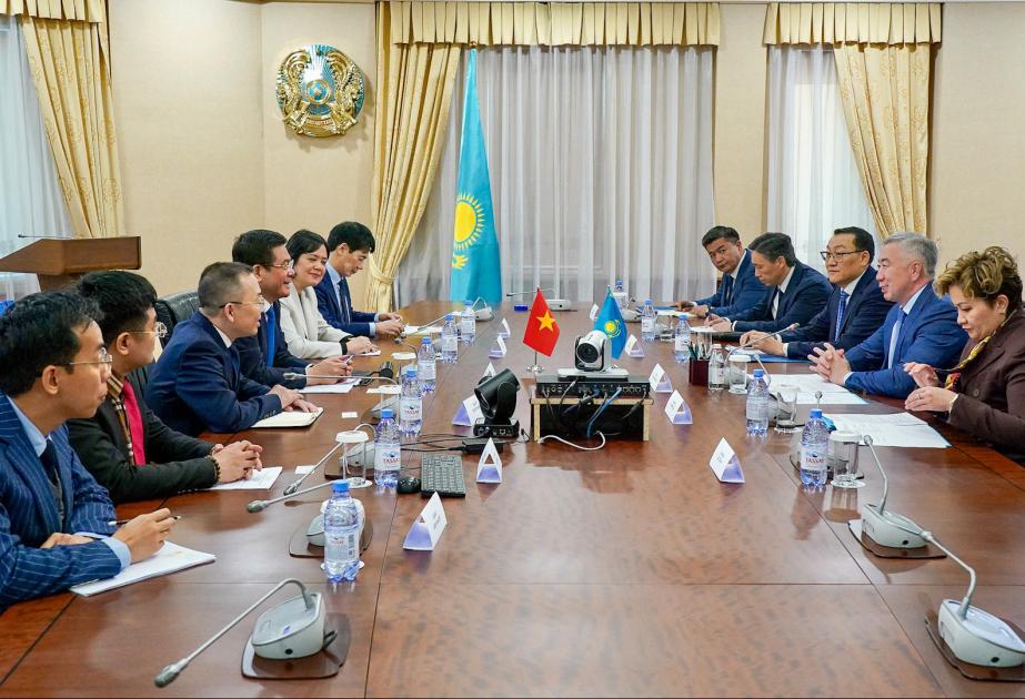 Казахстан предложил Вьетнаму изучить возможности Среднего коридора 