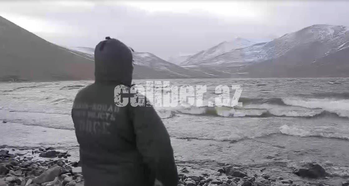 Caliber az новости азербайджана. Озеро Гарагель.