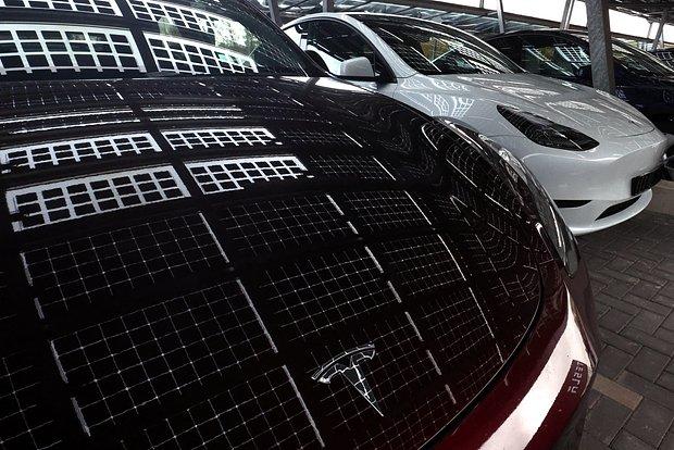 Автомобили Tesla оккупировали парковки и аэропорты 