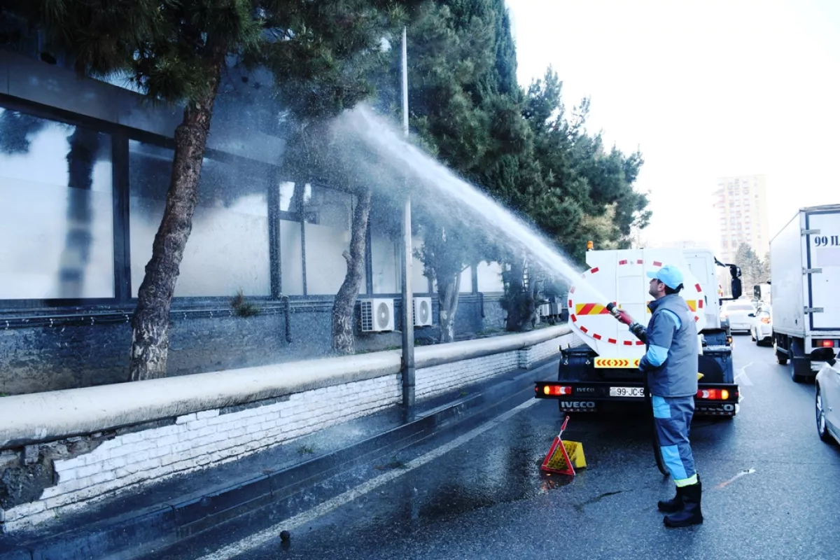 В Баку и пригородах проходит масштабный субботник ФОТО