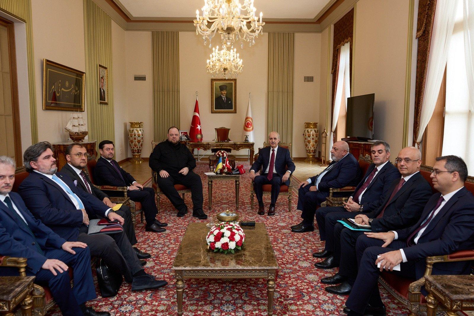 Председатель Верховной Рады Украины посетил Турцию 
