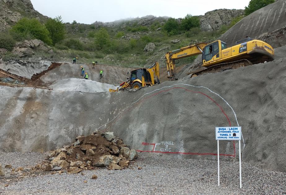 Госагентство: На дороге Ханкенди-Шуша-Лачин будут построены тоннели и мосты 