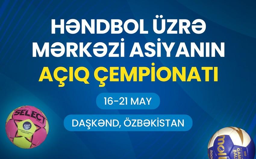 Азербайджанские гандболистки примут участие в открытом чемпионате Центральной Азии 