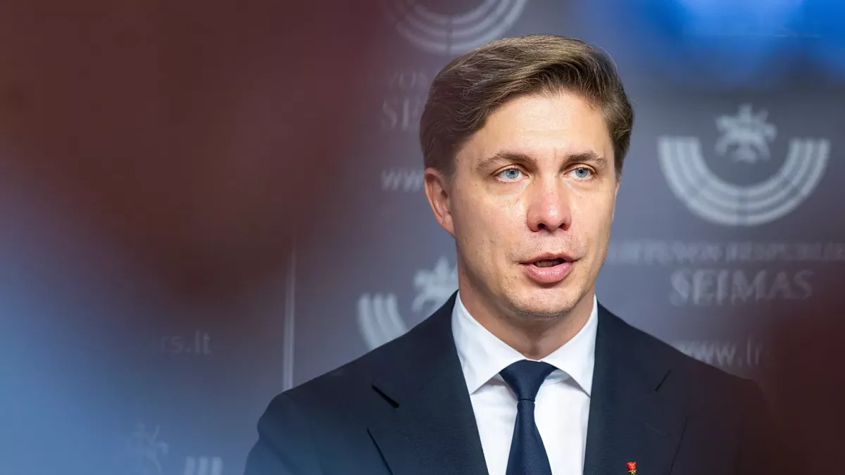 Lithuanian parliament approves Mindaugas Sinkevičius as PM